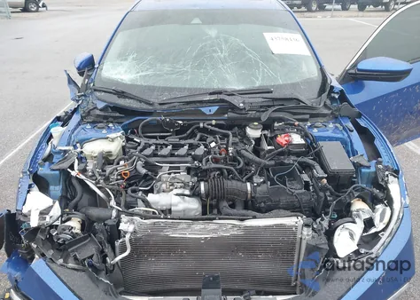 2021 Honda Civic Ex из США, поврежденный, VIN 19XFC1F36ME003653